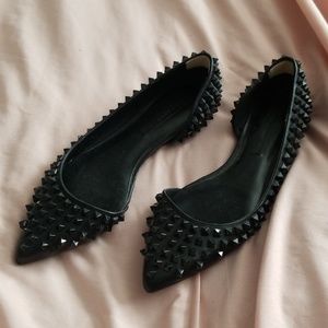 Zara Studded Flats